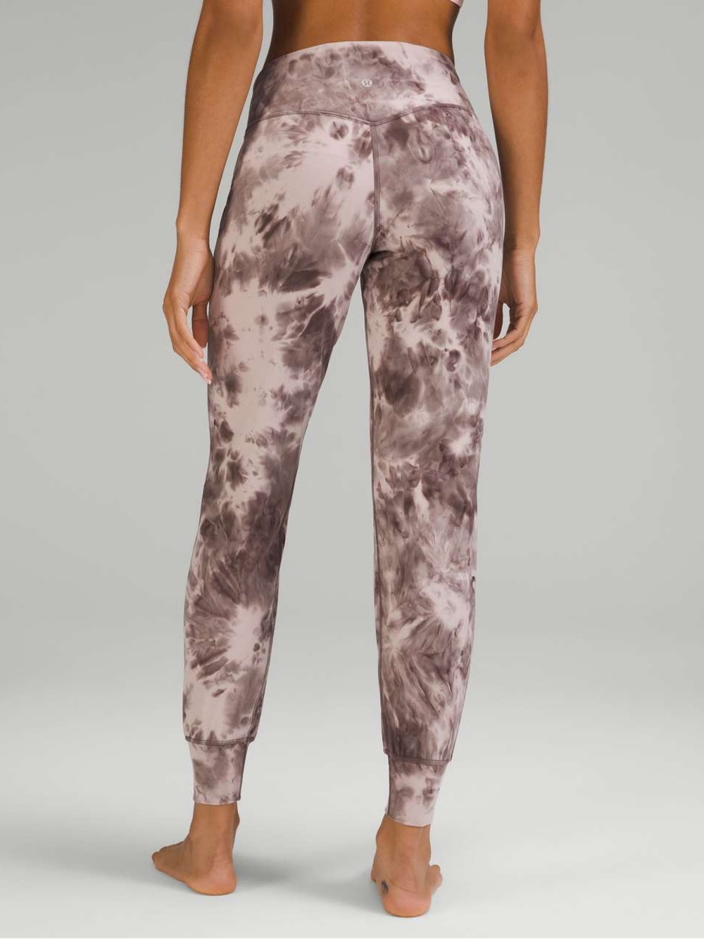 007. Lululemon Align HR Jogger 28” Diamond Dye Mink Berry Lunar Rock size 6 EUC